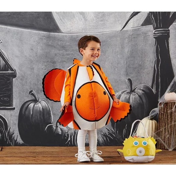 Pottery Barn Kids Costumes Pottery Barn Kids Clownfish Costume Size 46 Poshmark